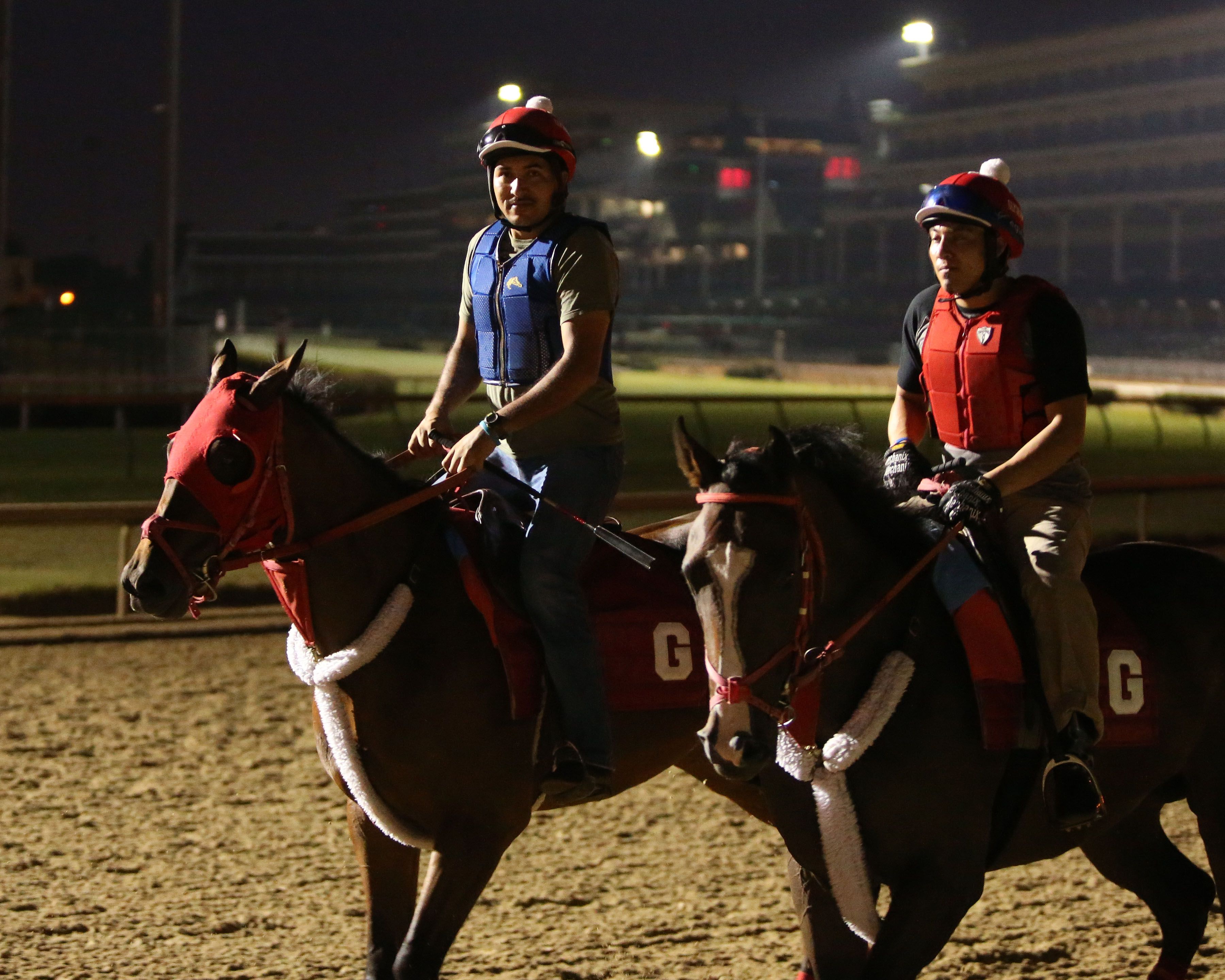 Betting A Cold Double On Churchill Downs Opening Night TwinSpires   Red Spires Churchill Downs Morning Scene2016 CP Churchill Eda05fd770 