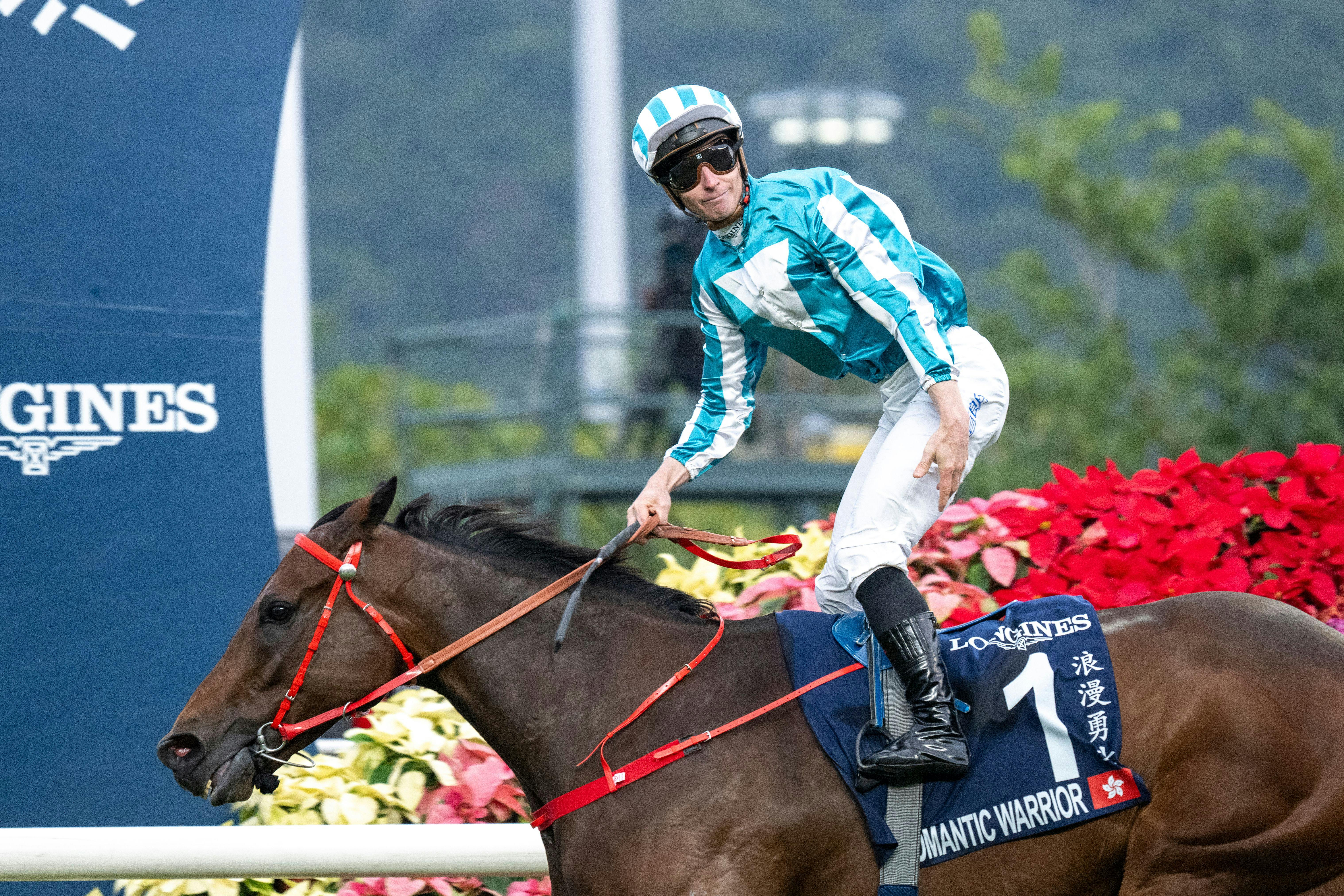 Romantic Warrior three-peats in the Hong Kong Cup