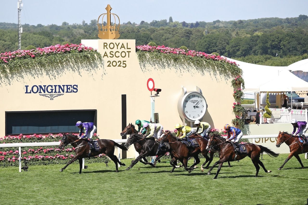 Royal Ascot scenic from day two of racing. 