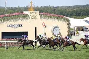 Royal Ascot scenic from day two of racing. 