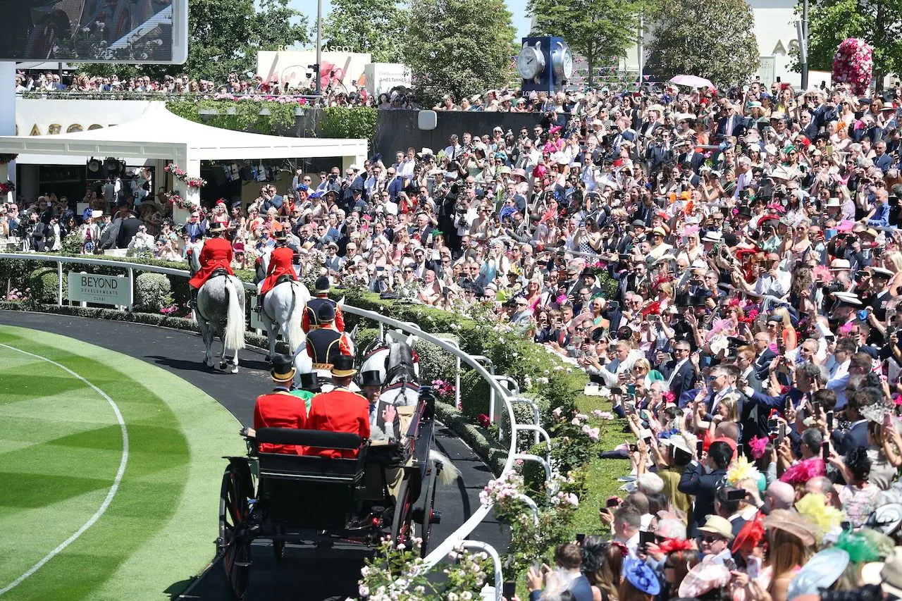 Royal Ascot scenic from day two of racing. 