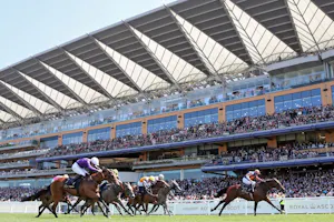 Royal Ascot scenic from day two of racing. 