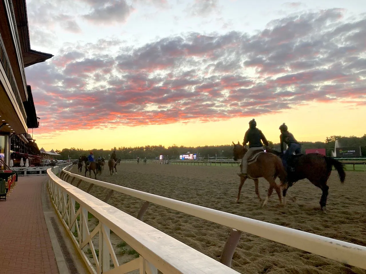 Saratoga scenic on Travers Stakes Day.