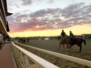 Saratoga scenic on Travers Stakes Day.