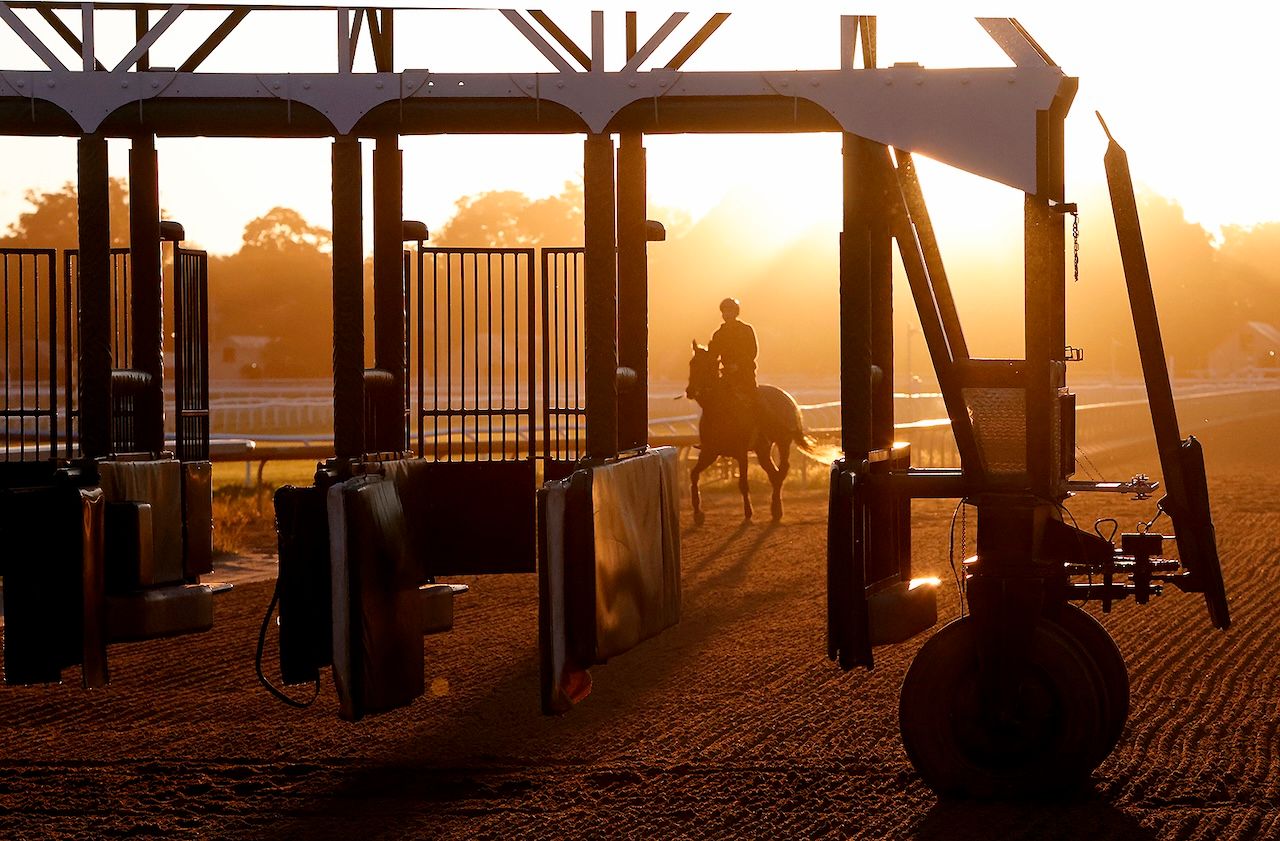 Saratoga scenic on Travers Stakes Day. 
