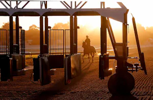 Saratoga scenic on Travers Stakes Day.