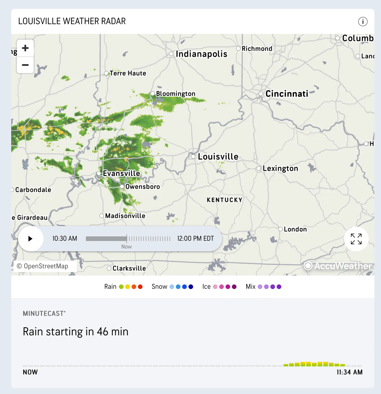 Light Rain for Kentucky Derby 2026