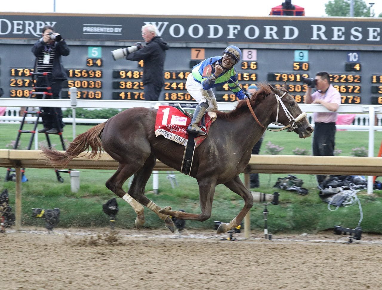 Secret Oath follows historic hoofsteps as filly in Preakness | TwinSpires