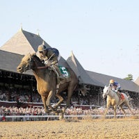 Sierra Leone wins the Whitney Stakes at Saratoga.