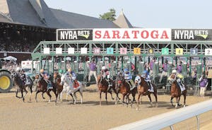 Sierra Leone wins the Whitney Stakes at Saratoga.