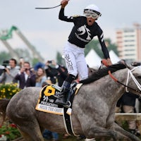 Seize the Grey wins the 2024 Preakness S. at Pimlico