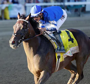 Sovereignty wins the Travers at Saratoga.