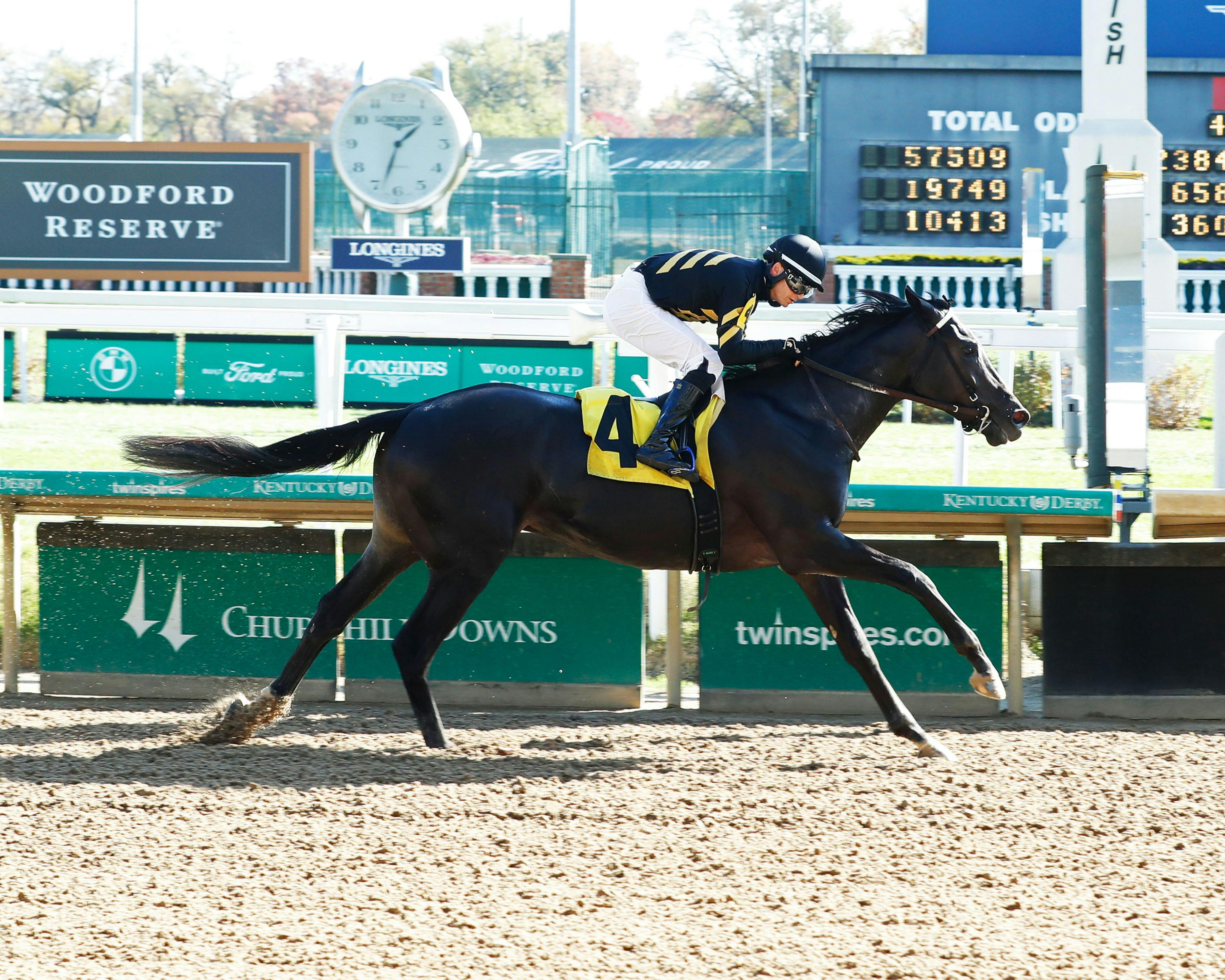 Tizzy Indy wins at Churchill Downs