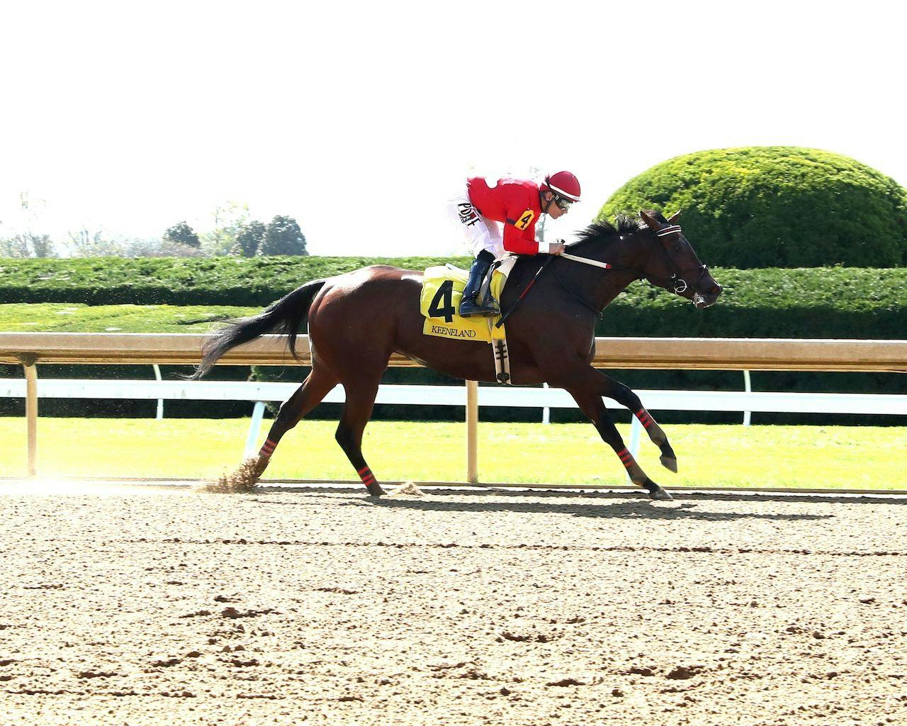 Two Sharp wins at Keeneland. 