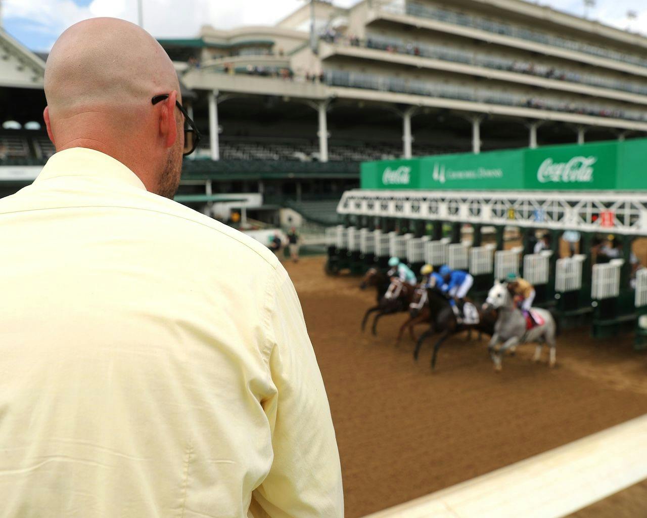 Take Charge Milady wins the Monomoy Girl Overnight Stakes at Churchill Downs. 
