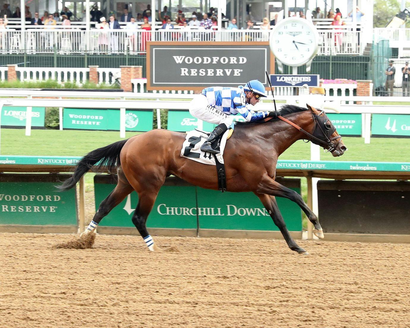 World Record wins at Churchill Downs. 
