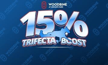 Woodbine at Mohawk 15% Trifecta Boost