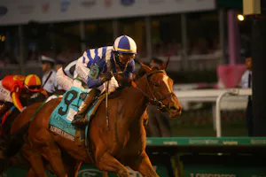 Always a Runner wins the 2026 Kentucky Oaks at Churchill Downs.