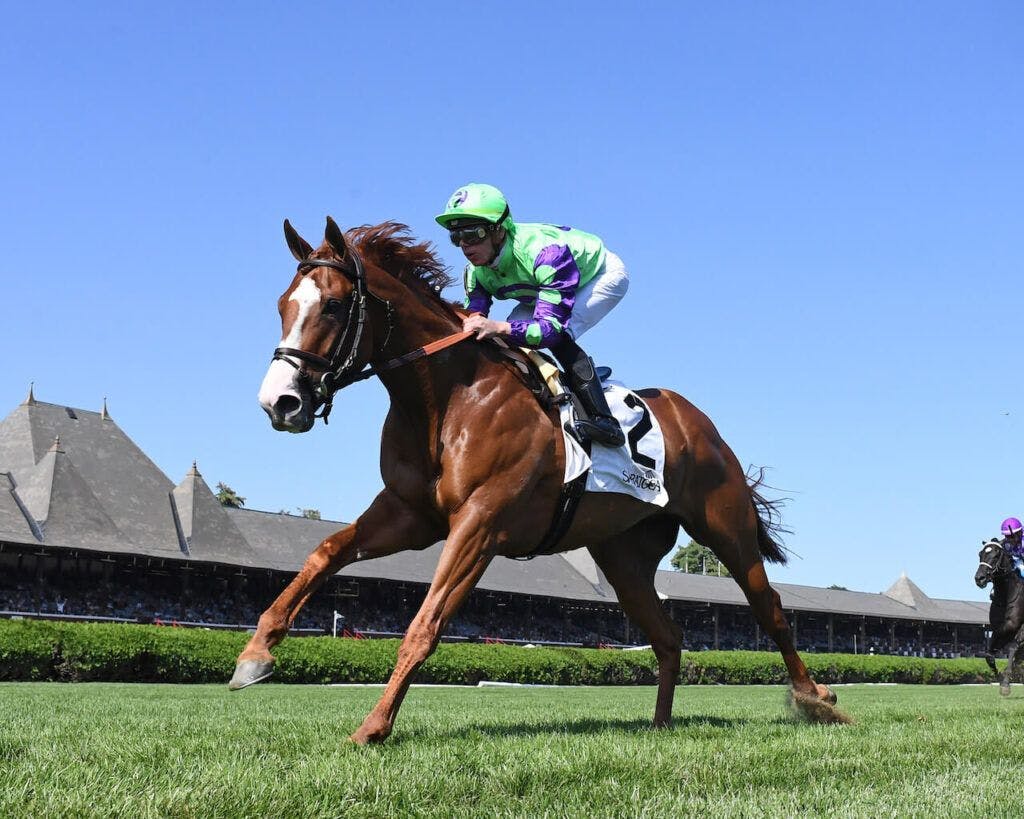 Carl Spackler romps in the Saranac 