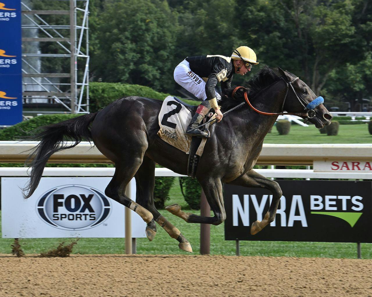 Filoso wins at Saratoga. 