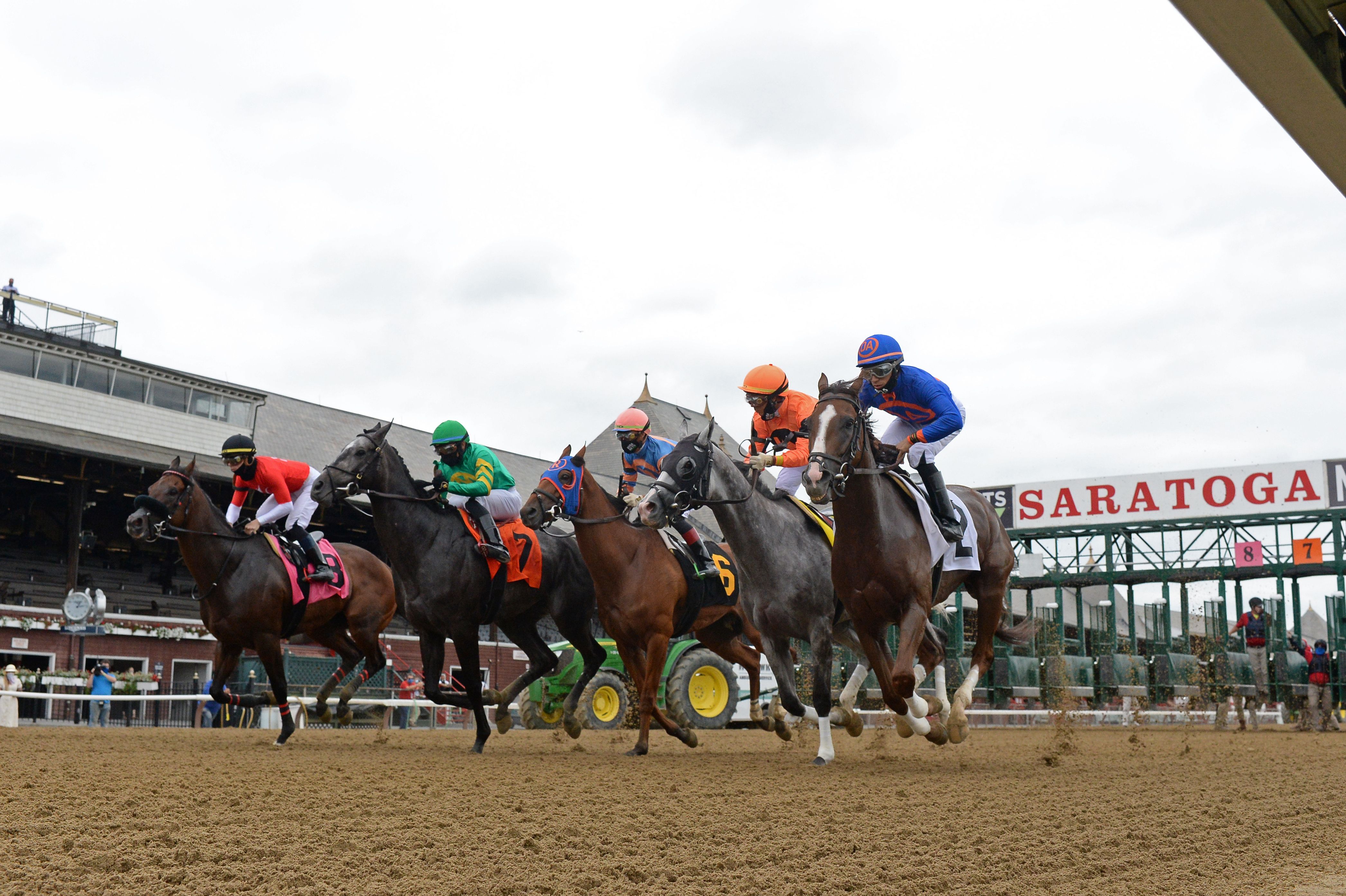 Racing at Saratoga.