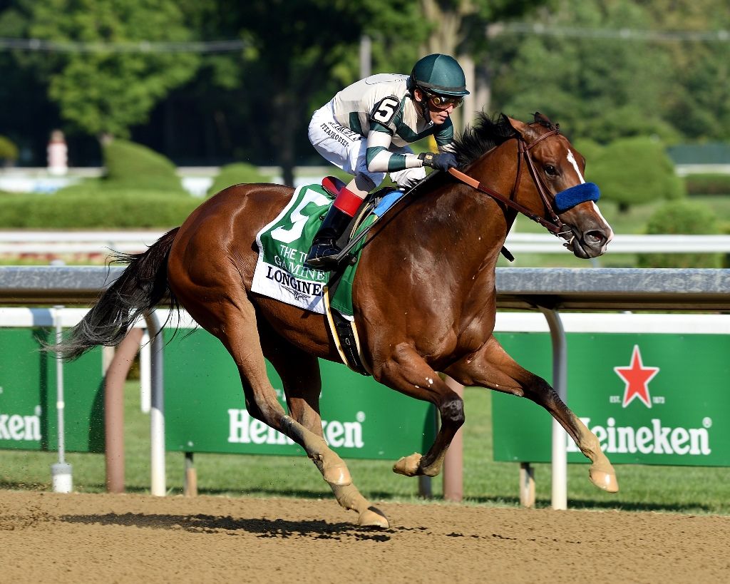 Gamine (Photo by Coglianese Photos/NYRA)