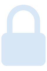 Security padlock for secure 