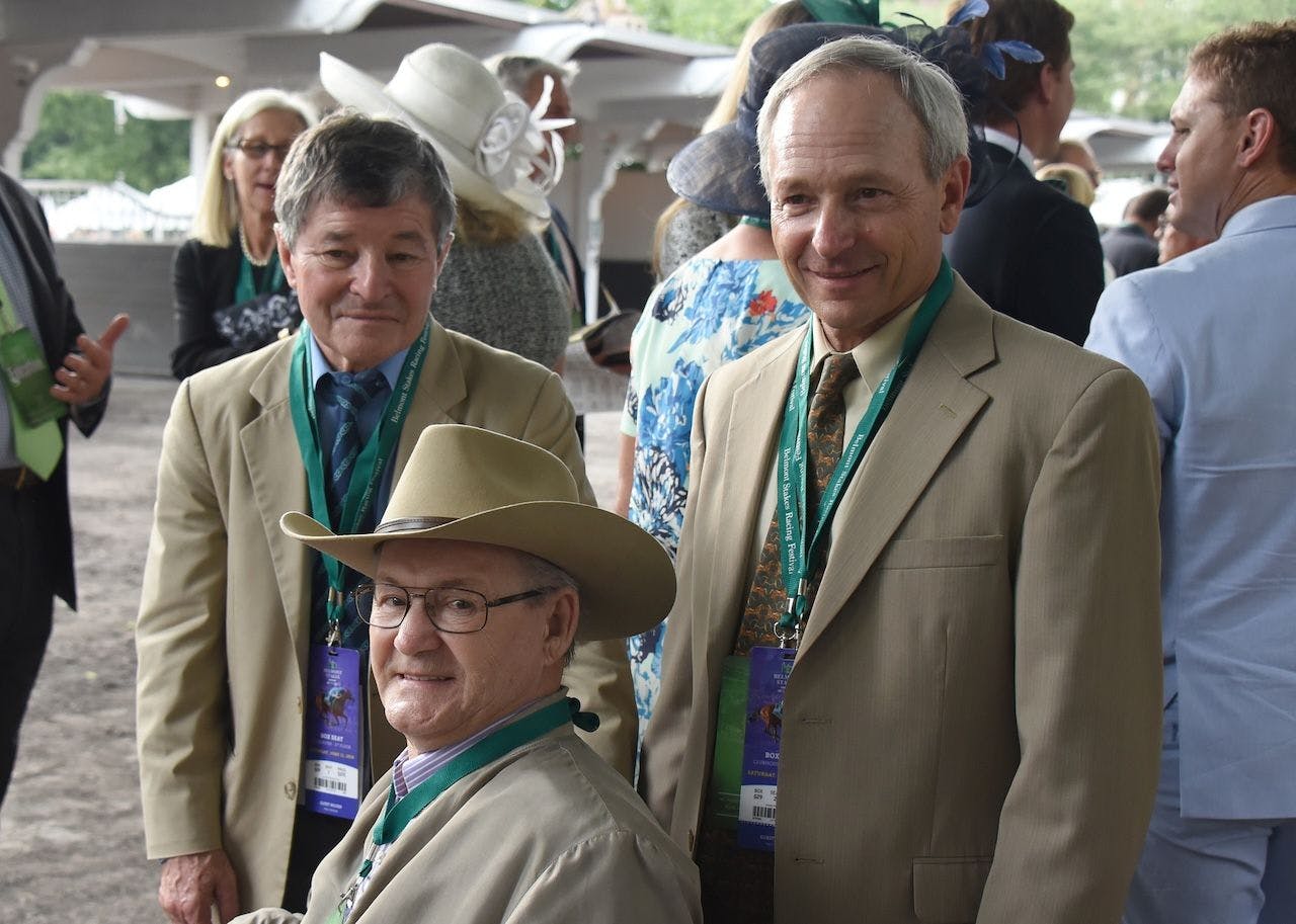 Jean Cruguet, Ron Turcotte, and Steve Cauthen