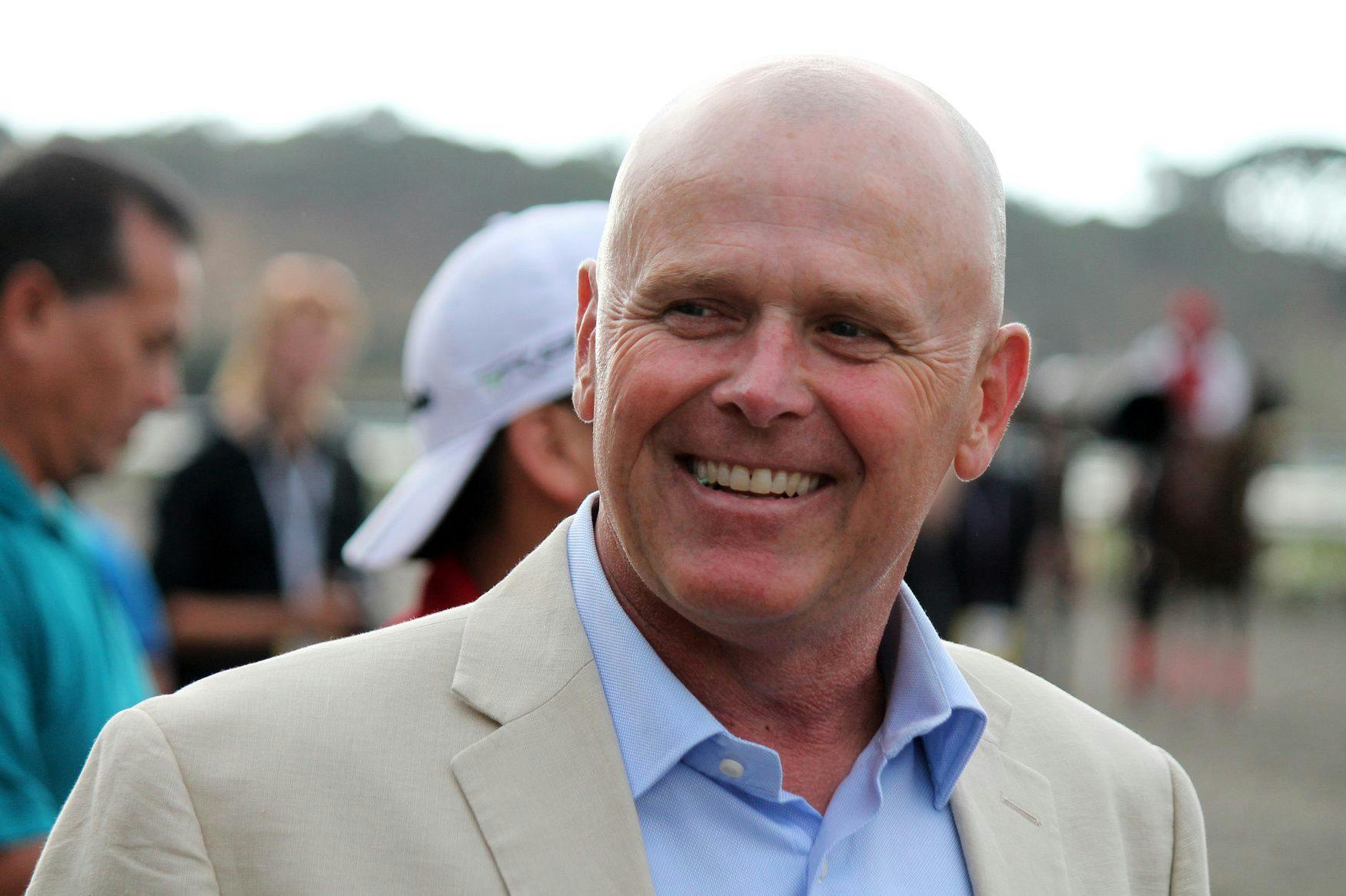 Trainer Michael Stidham (Photo by Horsephotos.com/Cecilia Gustavsson)