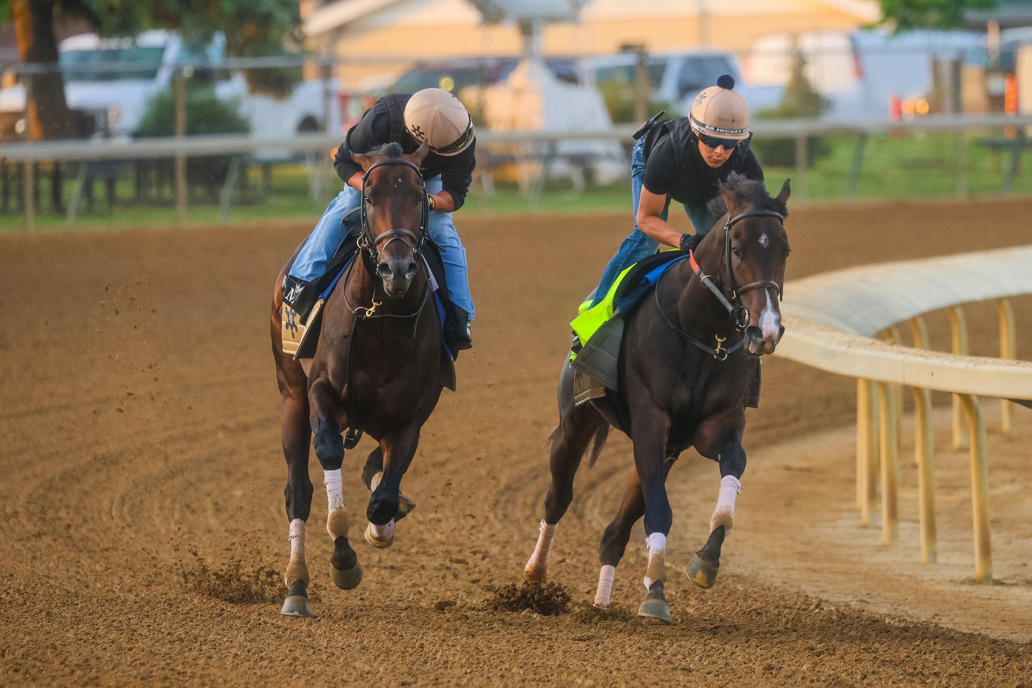 Ocelli trains for the Kentucky Derby
