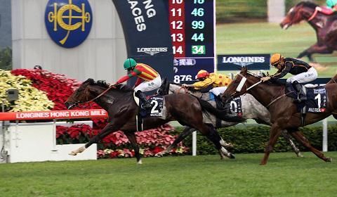 Maurice makes it six straight in Hong Kong Mile TwinSpires