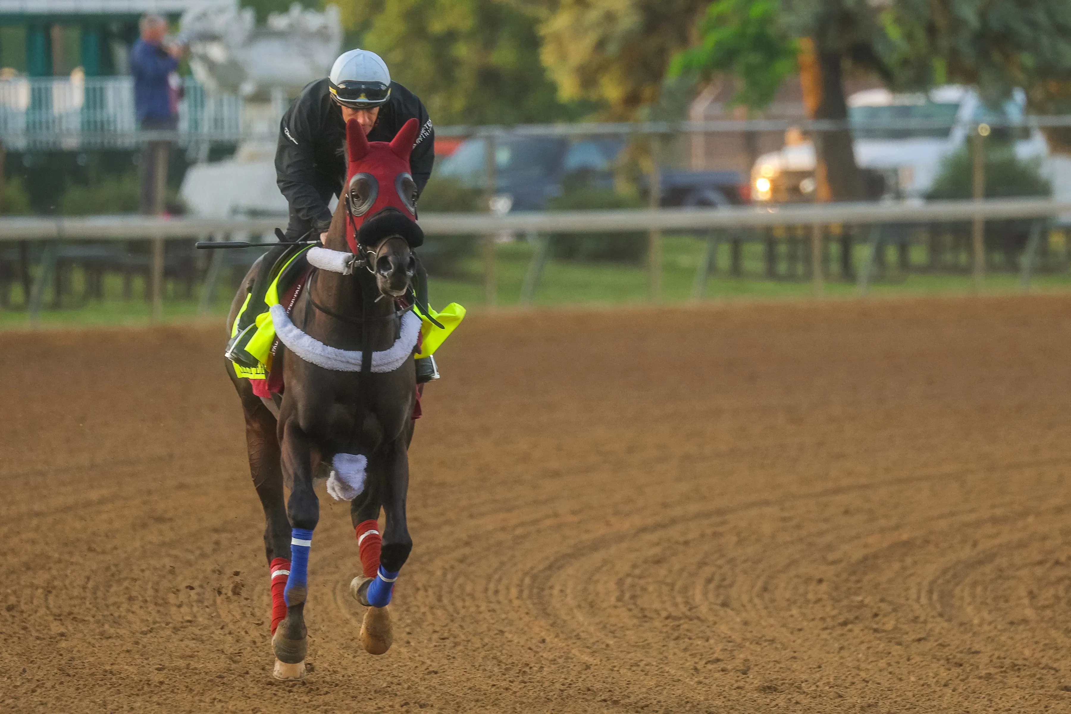 Six Speed trains for the Kentucky Derby (Photo by Horsephotos.com/Rickelle Neslon)