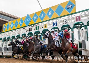 Racing at Del Mar