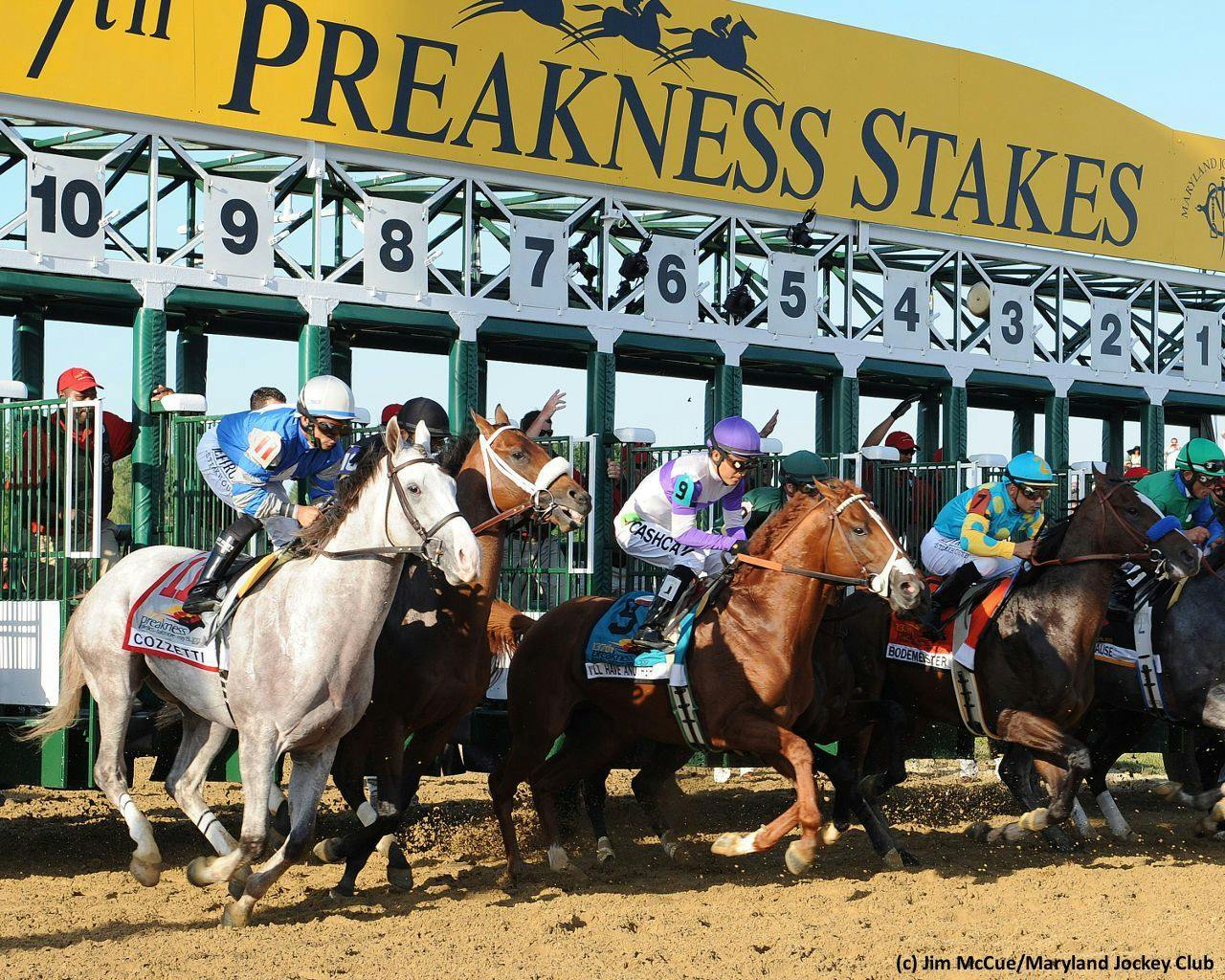 Post position success in the Preakness TwinSpires