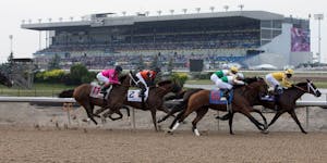 Racing at Woodbine